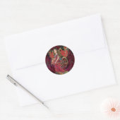 Angel of Love Ronde Sticker (Envelop)