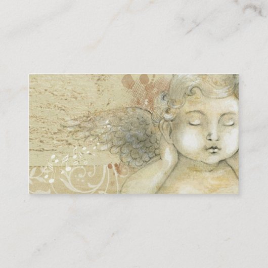 Angel of Music Visitekaartje (Achterkant)