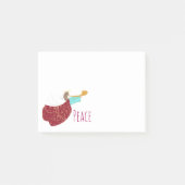 Angel of Peace 4x3 Post ir Note (Voorkant)