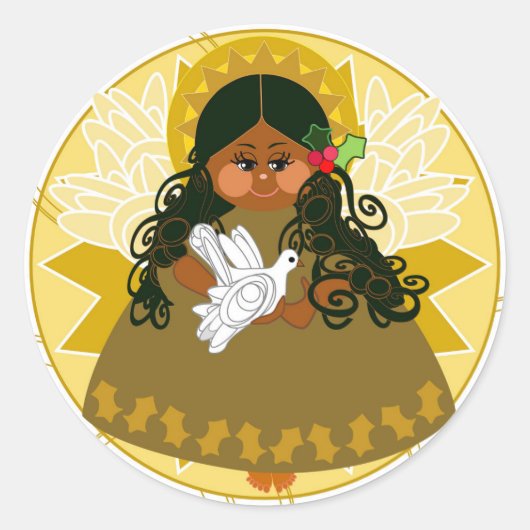 Angel of Peace Sticker (Voorkant)