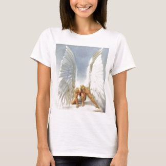Angel of Protection Pic personaliseer de achterkan T-shirt