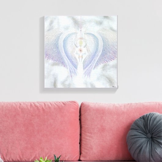 Angel of Revelation - Canvas Print (Insitu (Woonkamer))