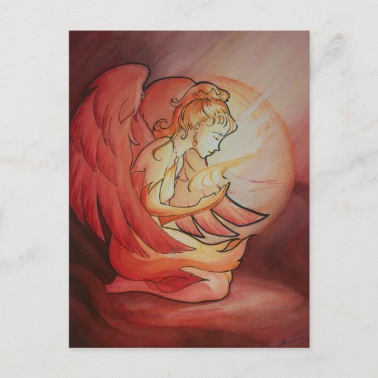 Angel of Spirit Briefkaart (Voorkant)