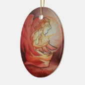 Angel of Spirit Keramisch Ornament (Links)