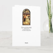 Angel of the Annunciation ,Archangel Gabriel Feestdagen Kaart (Achterkant)