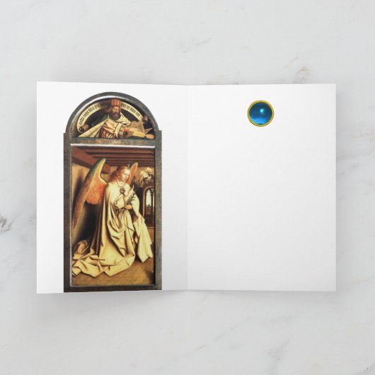 Angel of the Annunciation ,Archangel Gabriel Feestdagen Kaart (Binnen)