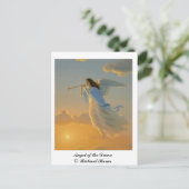 Angel of the Dawn Post Kaart (Staand voorkant)