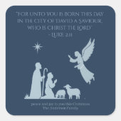 Angel of the Lord Sticker – Nativity Shepherd (Voorkant)