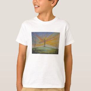 Angel of the North England Kinder Tee Shirt