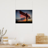 Angel of the North, England Poster/Print Poster (Keuken)
