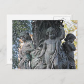 Angel of the Waters Fountain, Central Park Briefkaart (Voorkant / Achterkant)