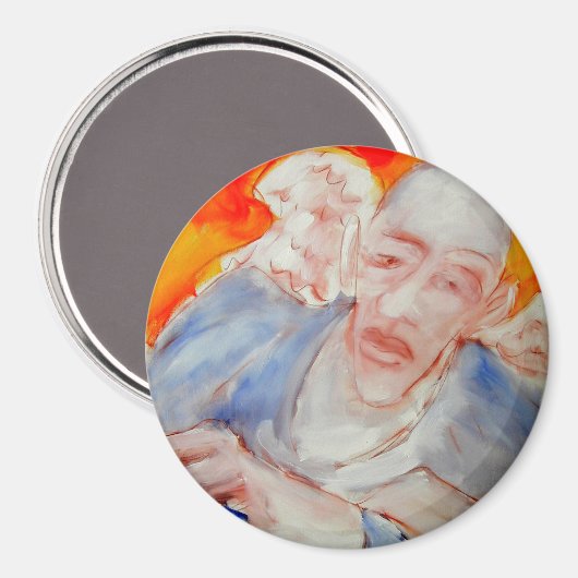 Angel of Travel Magnet (Voorkant / Achterkant)