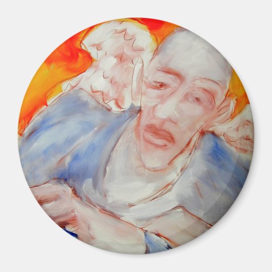 Angel of Travel Magnet (Voorkant)