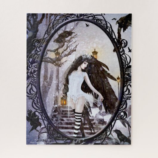 Angel of Winter Legpuzzel (Verticaal)
