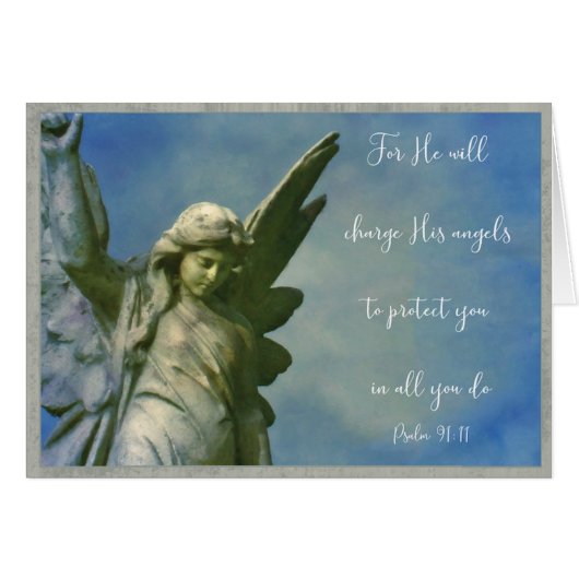 Angel om je te beschermen Parakaleo kaart (Voorkant Horizontaal)