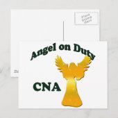 Angel on Duty Briefkaart (Voorkant / Achterkant)