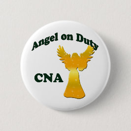 Angel on Duty Ronde Button 5,7 Cm