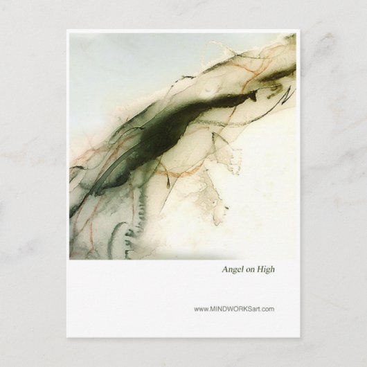 Angel on High Briefkaart (Voorkant)