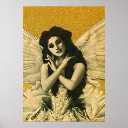 Angel op Gold Print (Voorkant)
