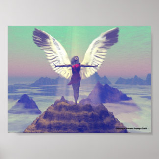 Angel op High Poster