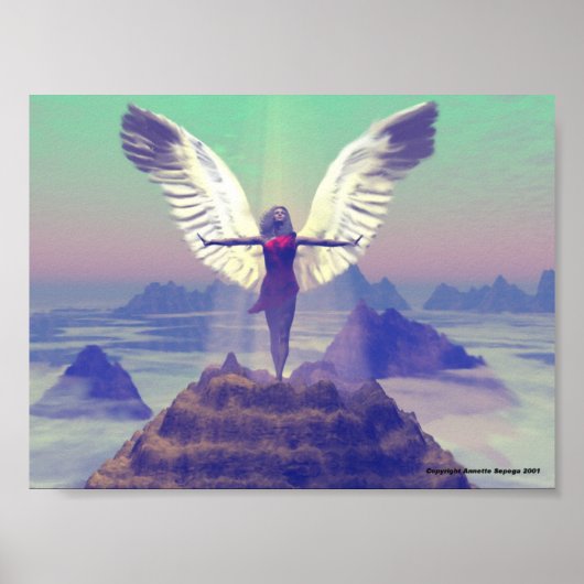 Angel op High Poster (Voorkant)