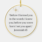 Angel Ornament - Memorial Ornament (Achterkant)