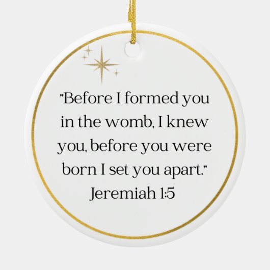 Angel Ornament - Memorial Ornament (Achterkant)