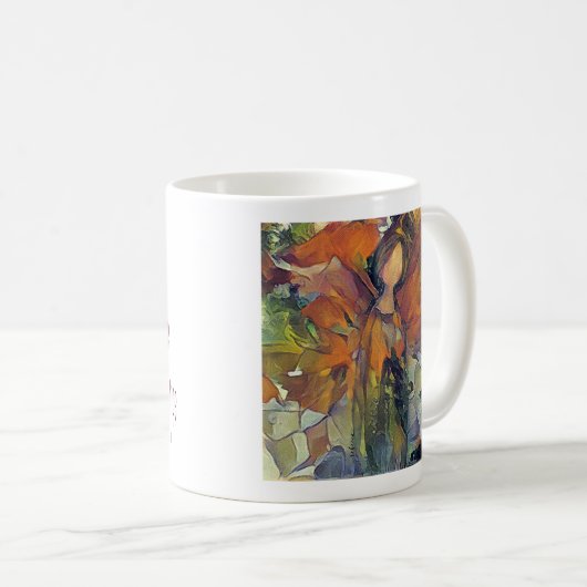 Angel Painting 603 Classic Coffee Mok, 11 oz Koffiemok (Voorkant rechts)