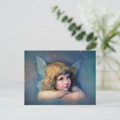 Angel Painting  Briefkaart (Staand voorkant)
