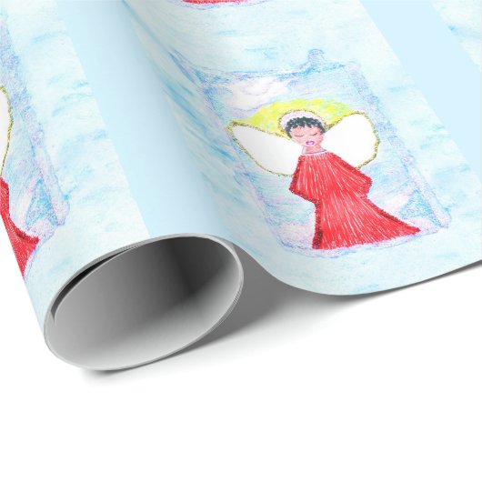 "Angel"-pakpapier Cadeaupapier (Rol Hoek)