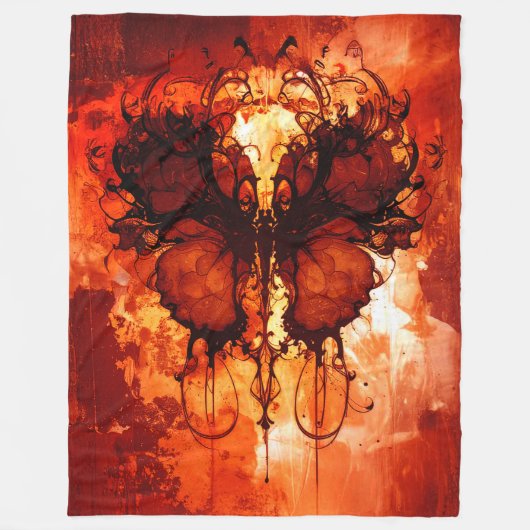 Angel panel 80x60 03 fleece deken (Voorkant)