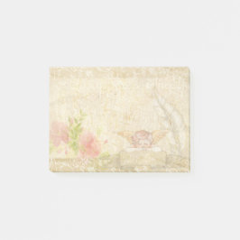 Angel Parchment Post It Notes