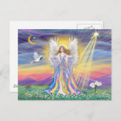 Angel Peace Briefkaart (Voorkant / Achterkant)