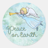 Angel Peace Sticker (Voorkant)