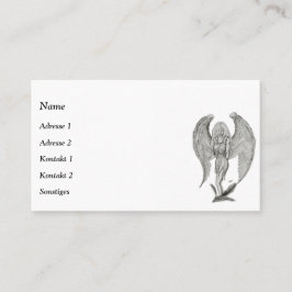 Angel , Pencil Art Visitekaartje