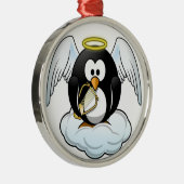 ANGEL PENGUIN METALEN ORNAMENT (Rechts)