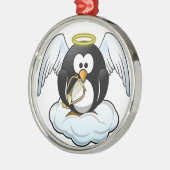 ANGEL PENGUIN METALEN ORNAMENT (Links)