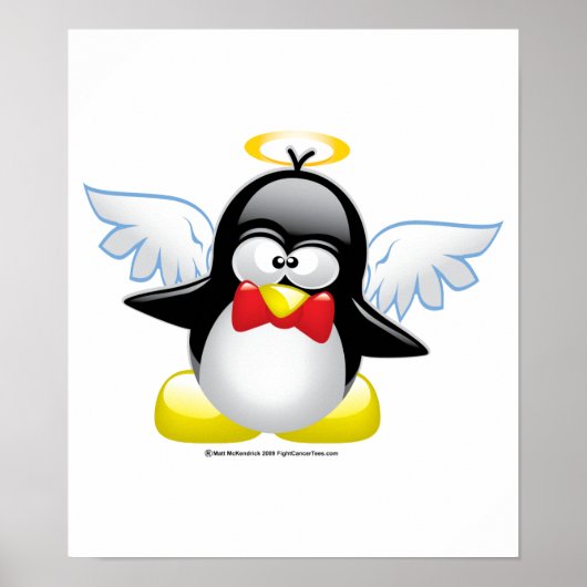 Angel Penguin Poster (Voorkant)