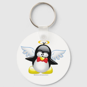 Angel Penguin Sleutelhanger
