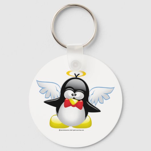 Angel Penguin Sleutelhanger (Voorkant)