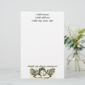 Angel Personalized Briefpapier (Staand voorkant)