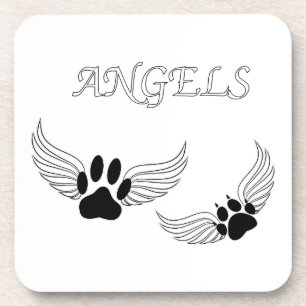 Angel Pet Paws Bier Onderzetter