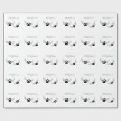 Angel Pet Paws Cadeaupapier (Vlak)