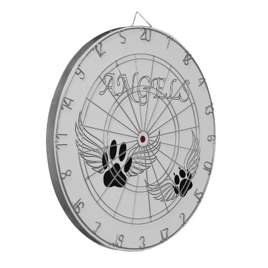 Angel Pet Paws Dartbord (Voorkant Links)