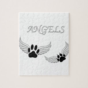Angel Pet Paws Legpuzzel
