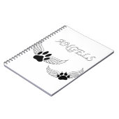Angel Pet Paws Notitieboek (Linkerzijde)
