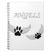 Angel Pet Paws Notitieboek (Voorkant)