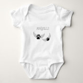 Angel Pet Paws Romper (Voorkant)