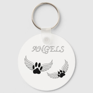 Angel Pet Paws Sleutelhanger