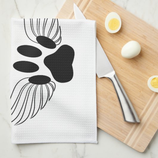 Angel Pet Paws Theedoek (Quarter Fold)